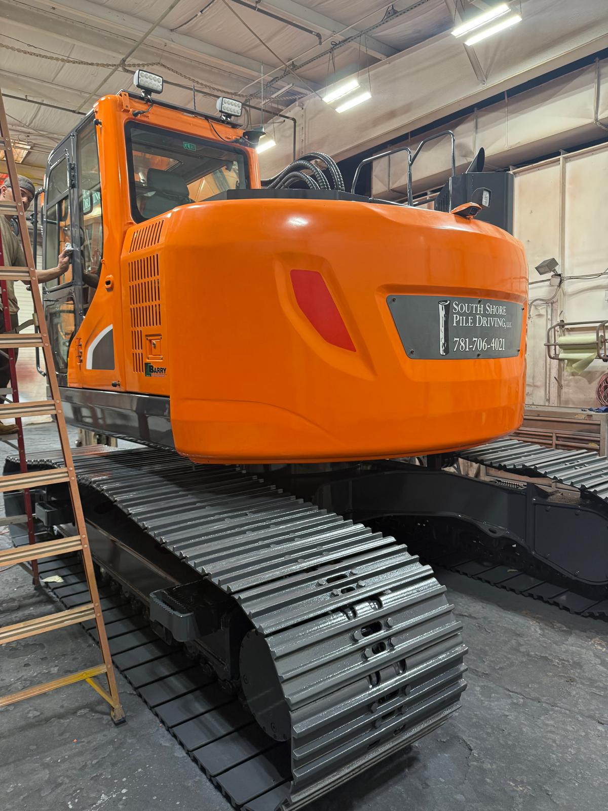 CAT loader finished